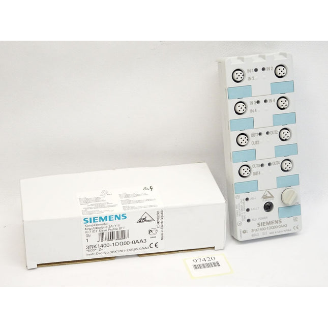 Siemens AS-i Kompaktmodul 3RK1400-1DQ00-0AA3 / Neu OVP - Maranos.de
