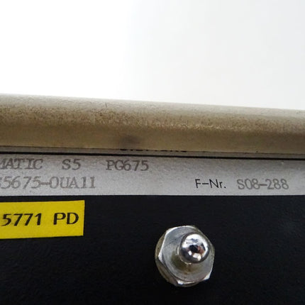 Siemens Programmiergerät PG675 / 6ES5675-0UA11 / 6ES5 675-0UA11 - Maranos.de
