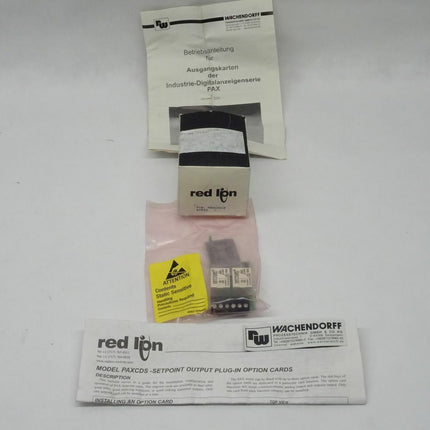 Red Lion PAXCDS10 Card 07043 MD1999 Rev. B / NEU - OVP - versiegelt - Maranos.de