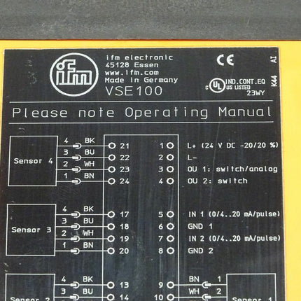 IFM VSE100 Diagnosegerät VSE 100 - Maranos.de