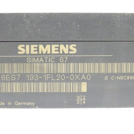 Siemens 6ES7193-1FL20-0XA0 Zusatzklemme 6ES7 193-1FL20-0XA0 NEU-OVP - Maranos.de