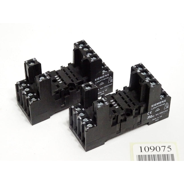 Siemens Stecksockel PT78740 / Inhalt:2 Stück / Neu - Maranos.de
