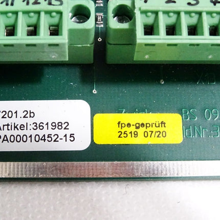 Zwick 7201.2.1-1 352513 7201.2b 361982 Board - Maranos.de