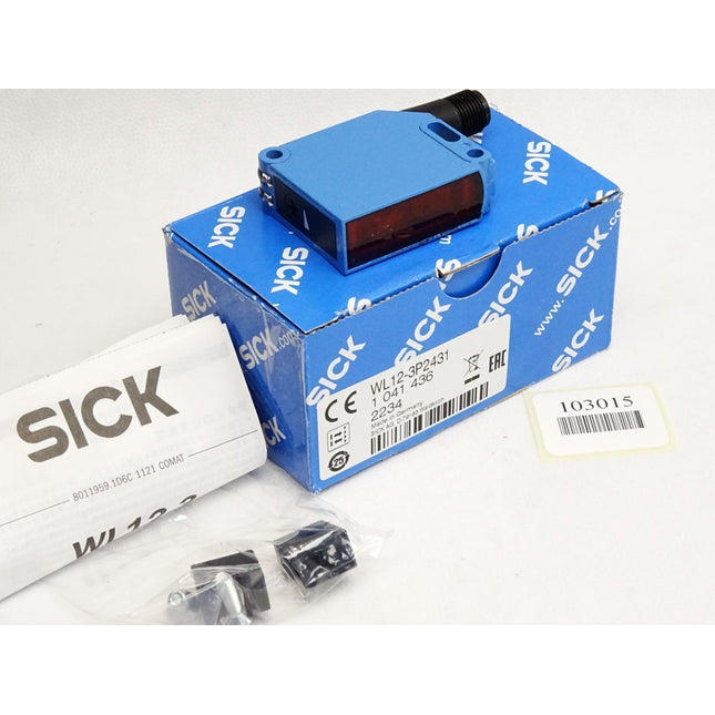 Sick 1041436 WL12-3P2431 Reflexions-Lichtschranke / Neu OVP - Maranos.de