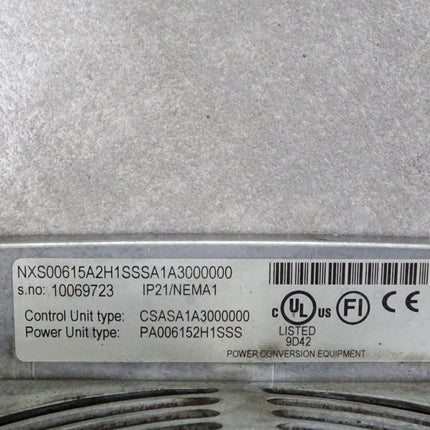 Vacon NXS00615A2H1SSSA1A3000000 CSASA1A3000000 PA006152H1SSS - Maranos.de