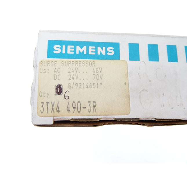 Siemens Surge Suppressor 3TX4490-3R / Inhalt : 6 Stück  / Neu OVP - Maranos.de