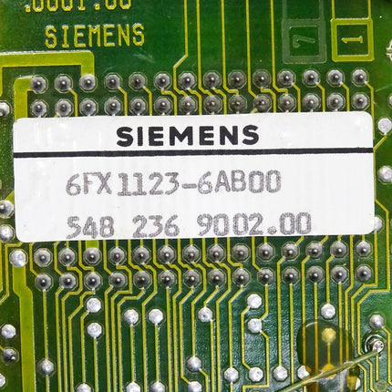 Siemens 6FX1123-6AB00 / 5482369002.00 - Maranos.de