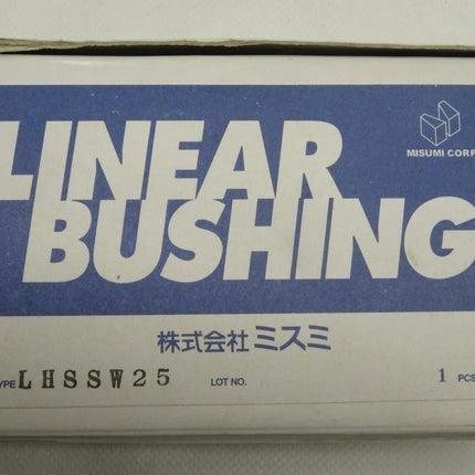 Misumi LHSSW25 Linear Bushing Wellenführung Kugelbuchse LHSSW 25 NEU-OVP - Maranos.de
