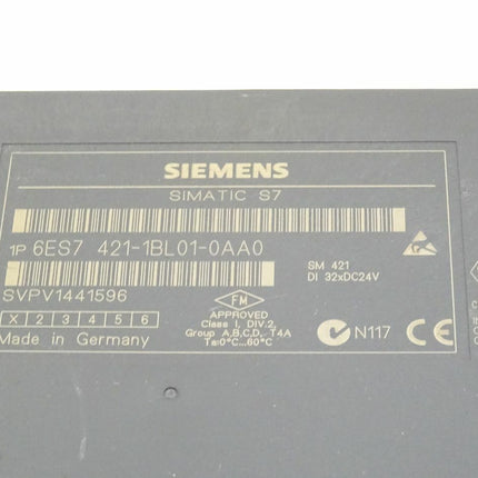 Siemens 6ES7421-1BL01-0AA0 Simatic S7 6ES7 421-1BL01-0AA0 E:01 - Maranos.de