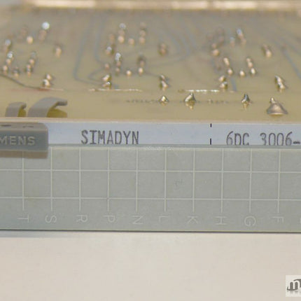 Siemens Simadyn 6DC3006-1BC / 6DC3 006-1BC - Maranos.de