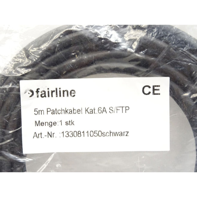 Fairline 5m Patchkabel Kat.6A S/FTP 1330811050 / Neu OVP - Maranos.de