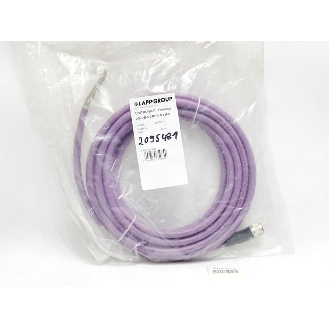 Lapp Kabel AB-PB-5,0PUR-M12FS UNITRONIC® Fieldbus 22260771 / Neu OVP - Maranos.de