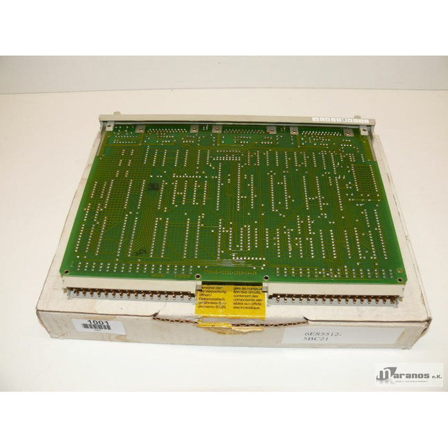 Siemens 6ES5512-5BC21 Simatic S5 6ES5 512-5BC21 E: 05 - Maranos.de