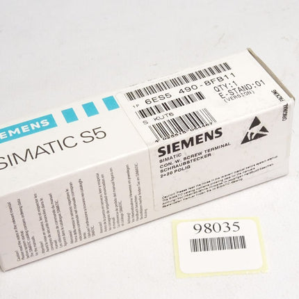 Siemens Simatic Schraubstecker 6ES5490-8FB11 6ES5 490-8FB11 / Neu OVP - Maranos.de