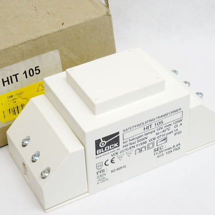Block Safety-Isolating Transformer HIT105 / Neu OVP - Maranos.de