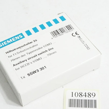 Siemens Hilfsstromschalter 5SW3301 / Neu OVP - Maranos.de