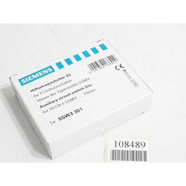 Siemens Hilfsstromschalter 5SW3301 / Neu OVP - Maranos.de