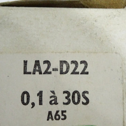 Telemecanique Zeitrelais LA2-D22-A65 LA2D22A65 0.1-30s / Neu OVP - Maranos.de