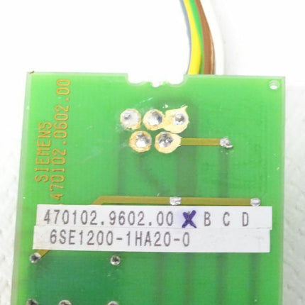 Siemens 6SE1200-1HA20-0  Industrial Control System 6SE1 200-1HA20-0 - Maranos.de