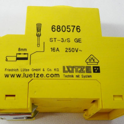 Luetze 680576 / ST-3/S GE 16A 250V~ - Maranos.de
