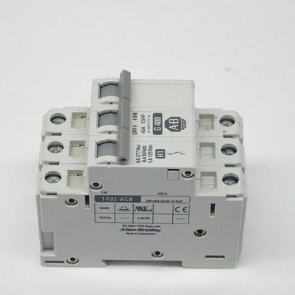 Allen Bradley 1492-ACBH1 + 1492-CB2G400 Schutzschalter - Maranos.de