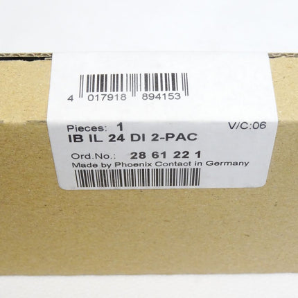 Phoenix Contact 2861221 IB IL 24 DI 2-PAC Digitalmodul / Neu OVP versiegelt - Maranos.de
