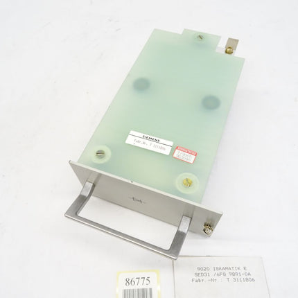 Siemens ISKAMATIK E SED31. / 6FQ 9891-0A / Neu - Maranos.de