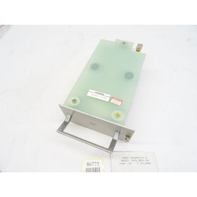 Siemens ISKAMATIK E SED31. / 6FQ 9891-0A / Neu - Maranos.de