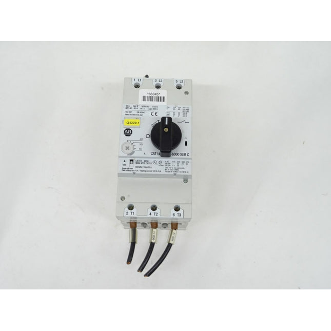 Allen Bradley CAT140-CMN-6300 Motorschutzschalter Schütz SER C - Maranos.de