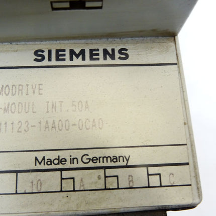 Siemens Simodrive LT-Modul INT.50A 6SN1123-1AA00-0CA0 DEFEKT - Maranos.de