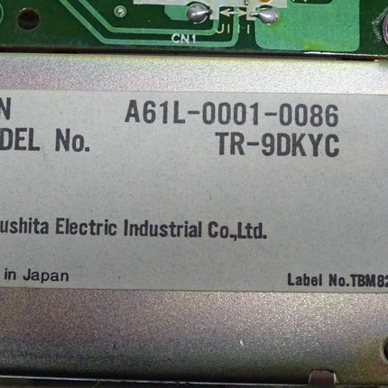 Fanuc A02B-0084-C102 + Fujitsu Keyboard N860-3117-T001 + Matsushita A61L-0001-0086 - Maranos.de