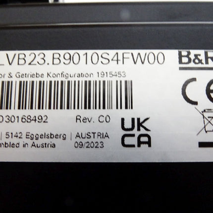 B&R Getriebemotor 3000rpm 8LVB23.B9030F300-0 8LVB23.B9010S4FW00 8GM40-060--010S1B2  / Neu OVP - Maranos.de