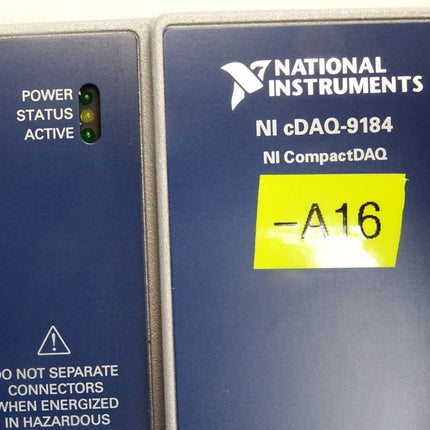 National Instruments Ethernet-Chassis NI cDAQ-9184 NI CompactDAQ - Maranos.de