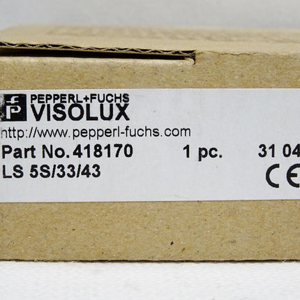 Pepperl+Fuchs Visolux Lichtschranke LS 5S/33/43 418170 / Neu OVP - Maranos.de