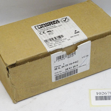 Phoenix Contact 2861250 IB IL 24 DI 16-PAC Digitalmodul / Neu OVP - Maranos.de
