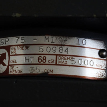 Siemens Permanent-Magnet-Motor 1FT5046-0AF71-1-Z 3000/min + Alpha SP75-M1-10 - Maranos.de