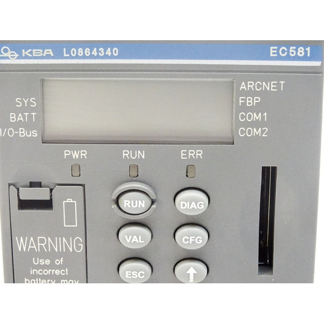 ABB EC581-ARCNET B / 1SAP140500R3160 / CPU 256kB / Neu OVP - Maranos.de