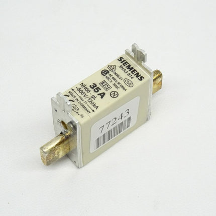 Siemens 3NA3814 NH00-gL 500V/120kA / 3NA3 814/ - Maranos.de