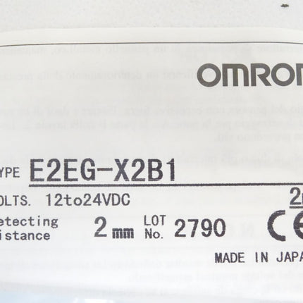 Omron E2EG-X2B1 / Neu - Maranos.de