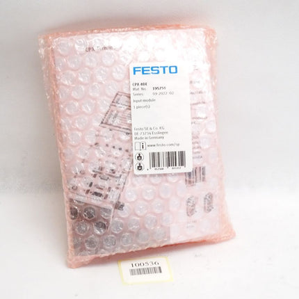 Festo 195750 CPX-8DE Eingangsmodul / Neu OVP versiegelt - Maranos.de