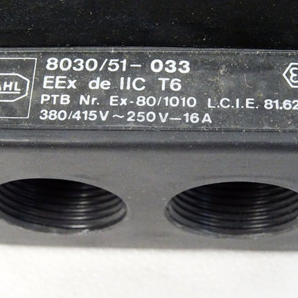 Stahl Schalter 8030/51-033 / Neu OVP - Maranos.de