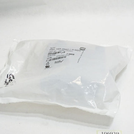 Harting Sockelgehäuse 19200160291 Han 16A-asg2-LB-M25 / Neu OVP - Maranos.de