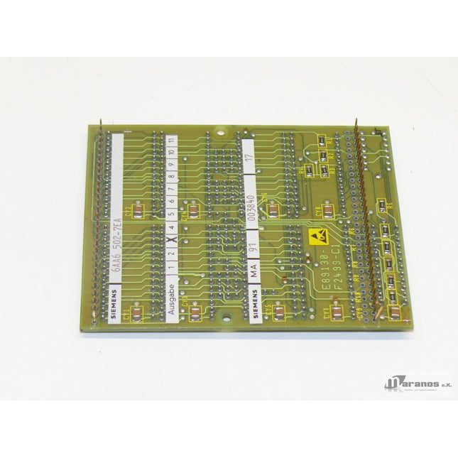 Siemens 6AA6 502-7EA  E:3 / 6AA6502-7EA E:3 - Maranos.de