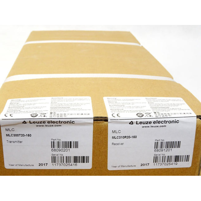Leuze Electronic MLC MLC300T20-150 68090201 Transmitter + MLC310R20-150 68091201 Receiver / Neu OVP versiegelt - Maranos.de