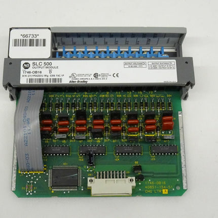 Allen-Bradley SLC 500 / 1746-OB16 Output Module Ser. D - Maranos.de