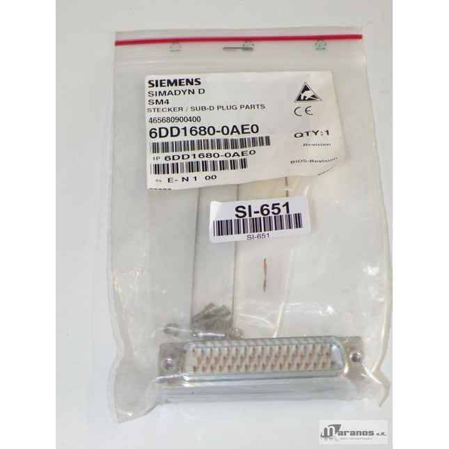 NEU-OVP Siemens 6DD1680-0AE0 Simadyn D SM4 6DD1 680-0AE0 Stecker Plug Parts - Maranos.de