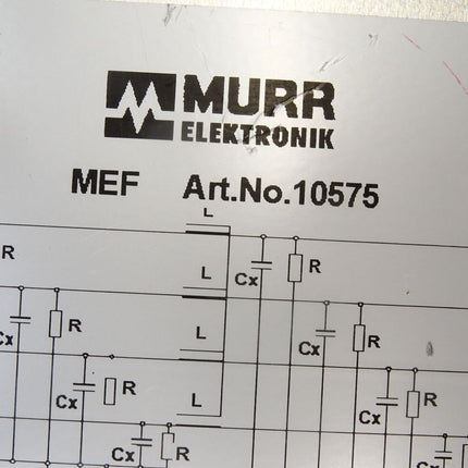Murr Elektronik 10575 MEF Netzentstörfilter 3-phasig - Maranos.de