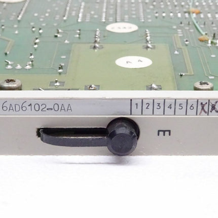 Siemens 6AD6102-0AA Steuerplatine 6AD6 102-0AA E:08 - Maranos.de