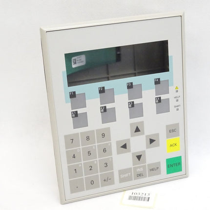 Siemens Front + Backcover Rückschale Panel OP7-PP OP7-DP OP7-DP12 A5E00076354 6AV3607-1JC Replica leichte Kratzer - Maranos.de