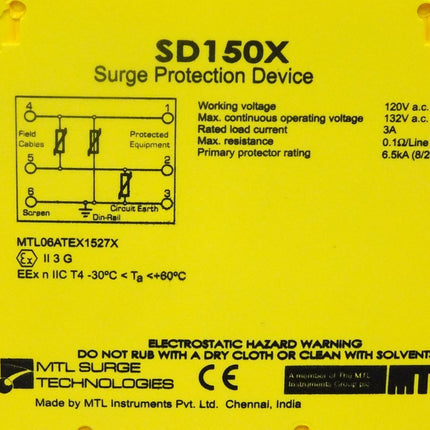 MTL SD150X Surge Protection Device - Maranos.de